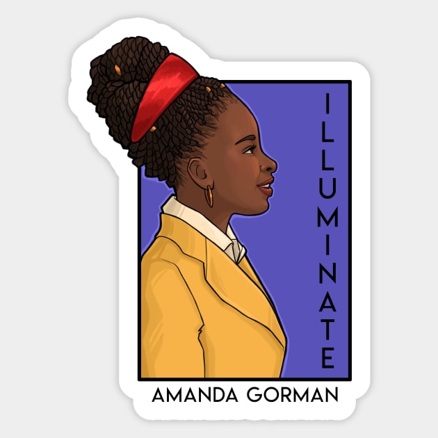 Illuminate Sticker by KHallion